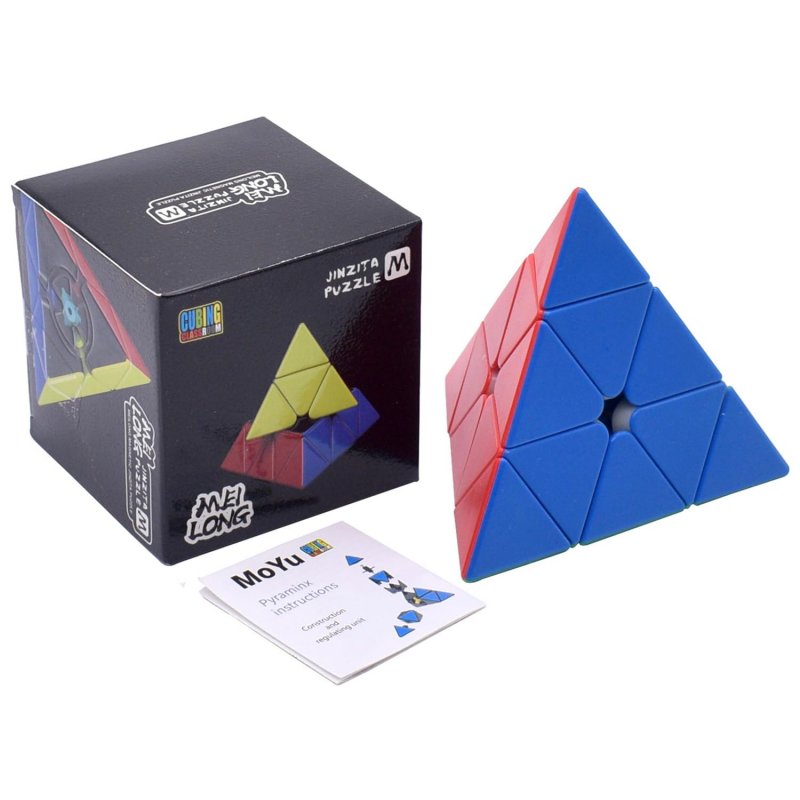 MoYu Classroom Meilong Pyraminx M V2 Magnetic Cube Stickerless