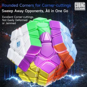 MoYu Classroom MeiLong Megaminx M V2 Magnetic Speed Cube Stickerless