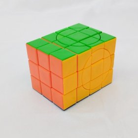 Calvin's 3x3x5 Super i-Cube center-shifted 334 Cube