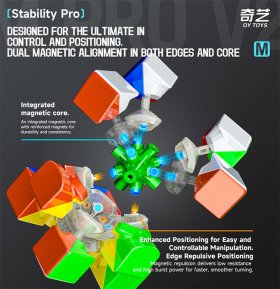 QiYi M Pro V2 MagLev 3x3x3 Speed Cube Flagship Version