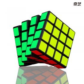 QiYi QiYuan W2 4x4x4 Magic Cube Black