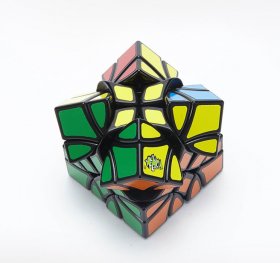 LanLan Mosaic Magic Cube Puzzle Black