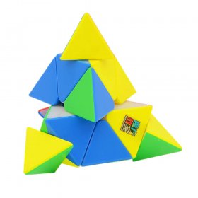 MoYu Classroom Meilong Pyraminx M V2 Magnetic Cube Stickerless