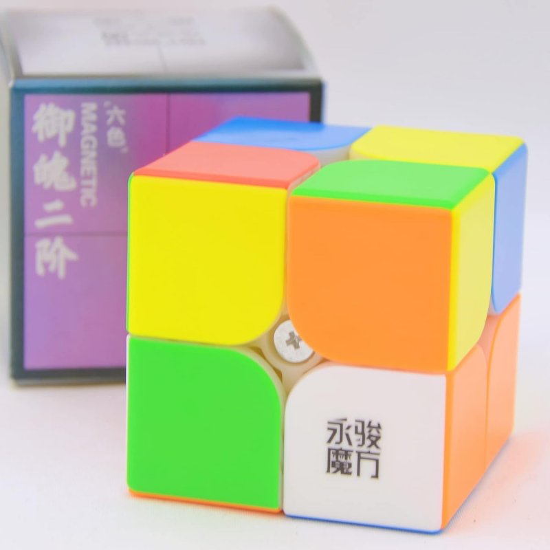 YongJun YuPo Magnetic 2x2x2 Speed Cube Stickerless