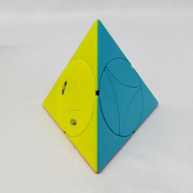 QiYi MoFangGe Coin Terahedron Pyraminx Cube Stickerless