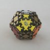 LanLan Gear Hexadecahedron Magic Cube Black