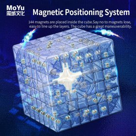 MoYu MFJS MeiLong 6 V2 6x6x6 Magic Cube Stickerless