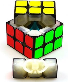 YongJun MGC Magnetic 3x3x3 Speed Cube Black