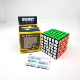 QiYi MoFangGe QiFan W 6x6x6 Magic Cube Black