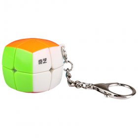 QiYi Bread 2x2x2 Stickerless Cube 35mm Keychain