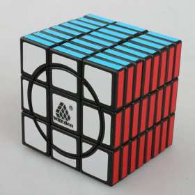 WitEden Super 3x3x8 I Magic Cube Black