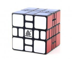 WitEden Mixup 3x3x4 Plus Magic Cube Black