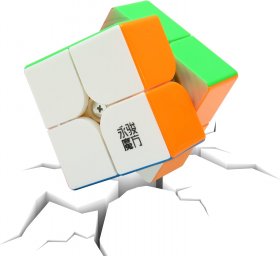 YongJun YuPo Magnetic 2x2x2 Speed Cube Stickerless