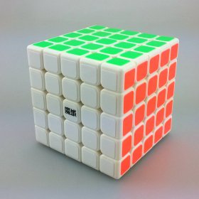 MoYu HuaChuang 5x5x5 Magic Cube White