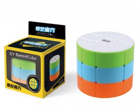 QiYi Cylinder 3x3x3 Magic Cube Stickerless