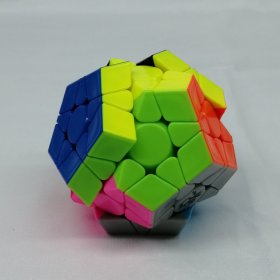 DaYan Megaminx V2 Magnetic Speed Cube with Corner Ridges Black-bottom Color Version