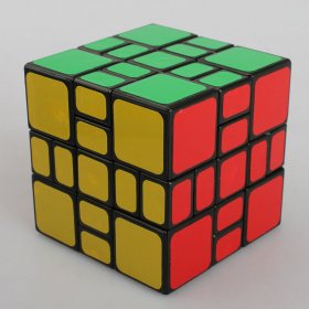 WitEden Mixup 3x3x3 Plus Magic Cube Black