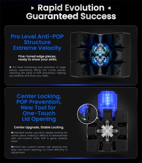 GAN14 Maglev Pro 3x3 Professional Speed Cube