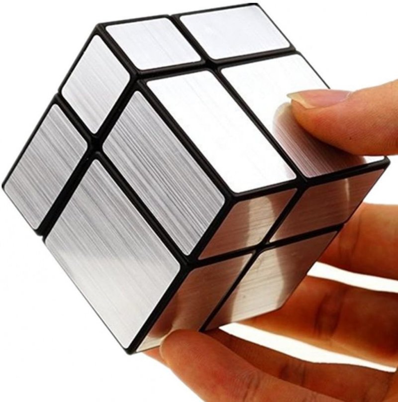 ShengShou 2x2x2 Mirror Block Magic Cube Black Body