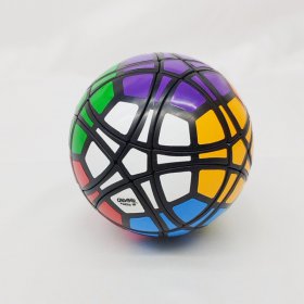 Calvin's Puzzle Traiphum Megaminx Ball (12-color) Cube Black Body