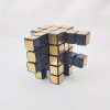 CubeTwist 3x3x4 Camouflage Mirror Block Cube Silver/Golden