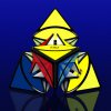 QiYi MoFangGe Coin Terahedron Pyraminx Cube Stickerless