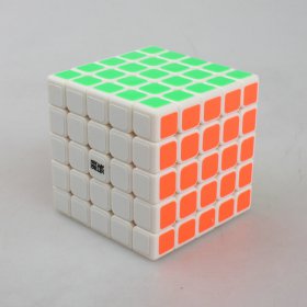 MoYu HuaChuang 5x5x5 Magic Cube White