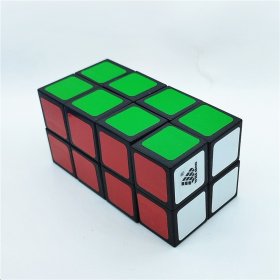 WitEden Fully Functional 2x2x4 Cuboid Cube Black