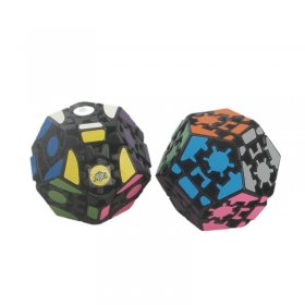 LanLan Gear Megaminx Magic Cube Black