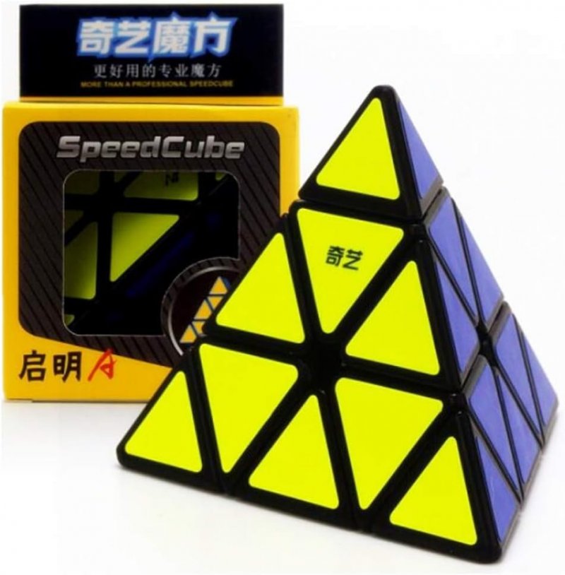 QiYi QiMing A Pyraminx Magic Cube Black