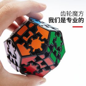 LanLan Gear Megaminx Magic Cube Black