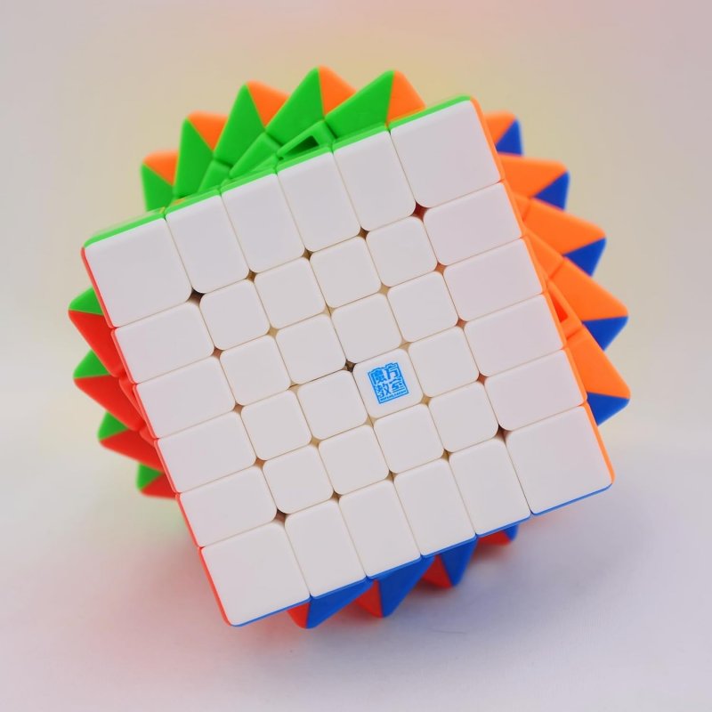 MoYu MFJS MeiLong 6 V2 6x6x6 Magic Cube Stickerless