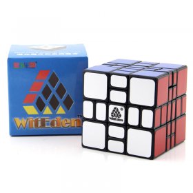 WitEden Mixup 3x3x4 Plus Magic Cube Black