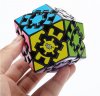 LanLan Gear Rhombic Dodecahedron Magic Cube Black