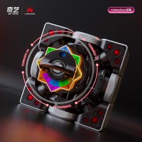 QiYi X-Man Design Tornado V4 3x3x3 Speed Cube Pioneer UV Version