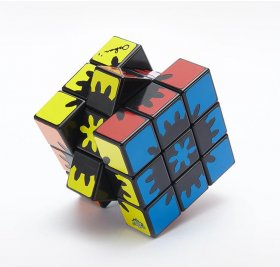 LanLan Hidden Gear 3x3 Magic Cube Black