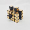 CubeTwist 3x3x4 Camouflage Mirror Block Cube Silver/Golden