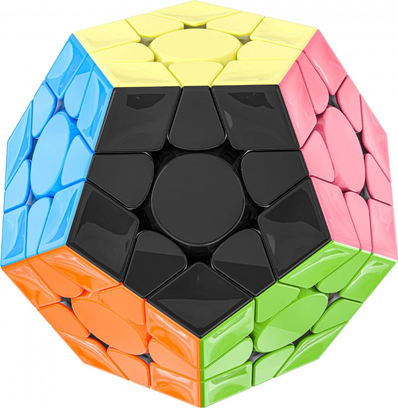 GAN Ball-core Megaminx Maglev Matte Coated Black Version/Gray Version