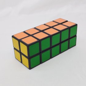 WitEden 2x2x5 Cuboid Cube Black