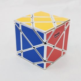 Calvin's Puzzle Super Fisher 3x3x3 Cube Metallized Silver