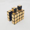 CubeTwist 3x3x4 Camouflage Mirror Block Cube Silver/Golden