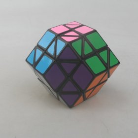 Lanlan 12-Axis Rhombic Dodecahedron Cube Black