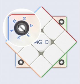 YongJun MGC EVO 3x3x3 Magnetic Speed Cube Stickerless