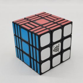 WitEden Fully-Functional 3x3x7 Magic Cube Black