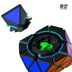 QiYi Face-Turning Octahedron FTO Cube Tiled Stickerless