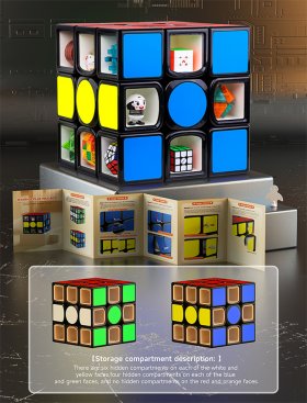 QiYi Warrior PLUS Max Box 38 cm Magic Cube