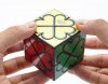 LanLan 4 Leaf Clover Heart Magic Cube Black