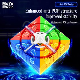 MoYu MFJS MeiLong 7 V2 7x7x7 Magic Cube Stickerless