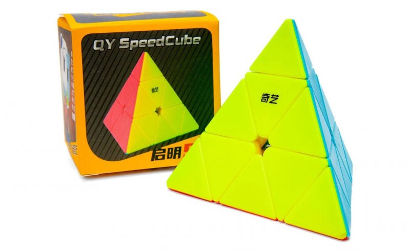 QiYi QiMing S3 Pyraminx Cube Stickerless