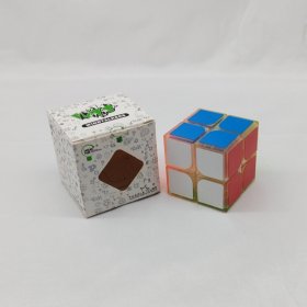 LanLan Crystal 2x2x2 Screw Spring Magic Cube